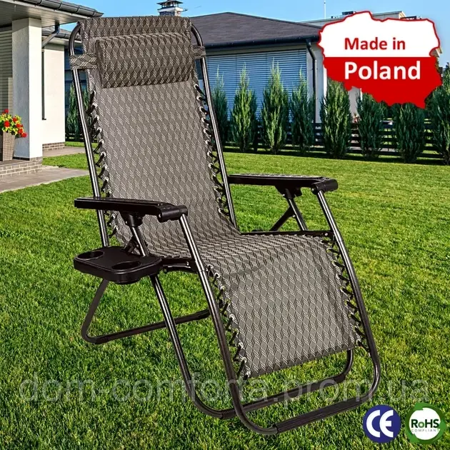 Раскладное пляжное кресло шезлонг для дачи и сада, складной пляжный стул-шезлонг, садовые и пляжные шезлонги - фото 6 - id-p1899234463