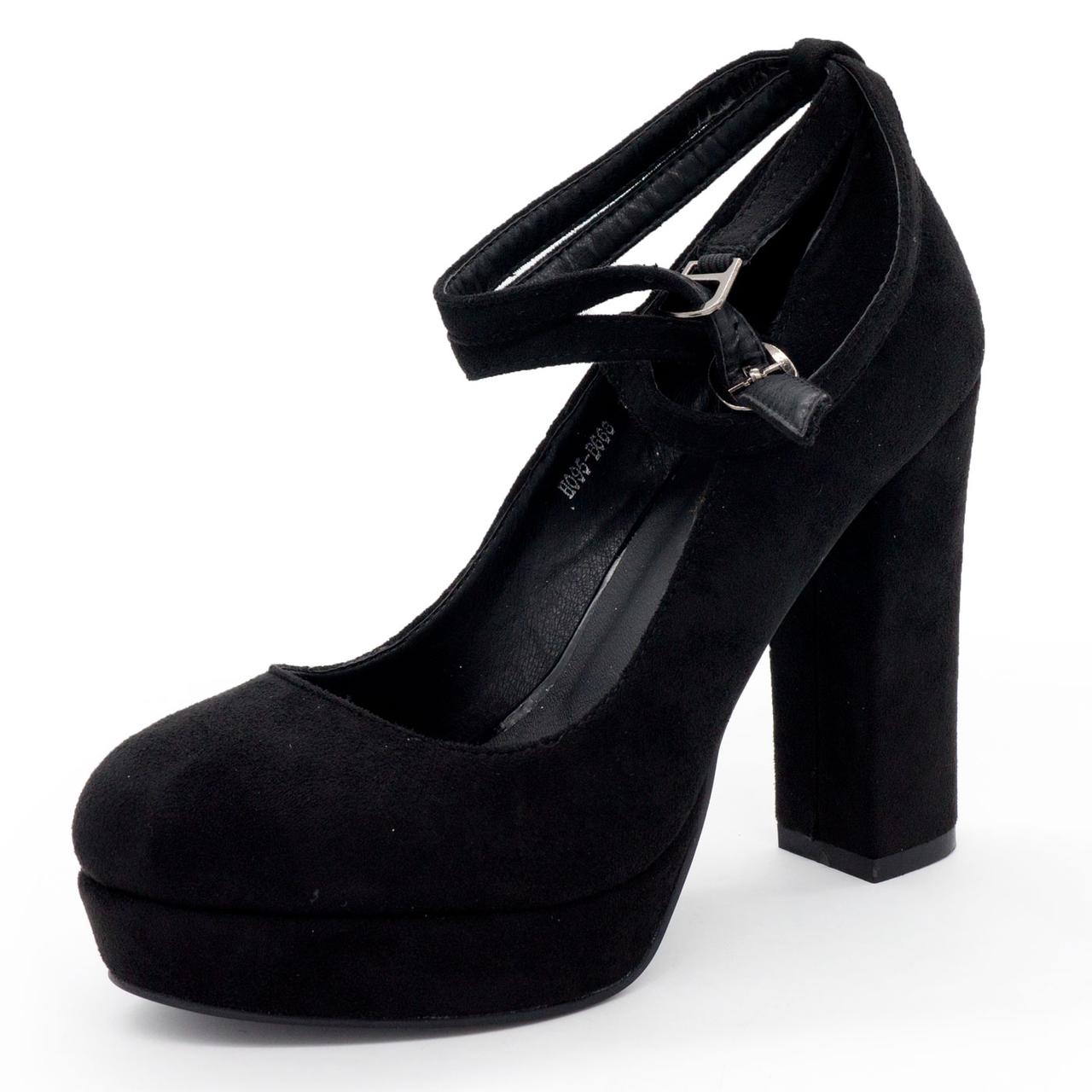 Жіночі туфлі LIICI H095-B668 чорні на платформі 37. Розміри в наявності: 37.