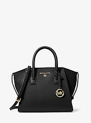 MICHAEL KORS Avril Small Leather Top-Zip Satchel Маленька шкіряна сумка-портфель Майкл Корс Avril