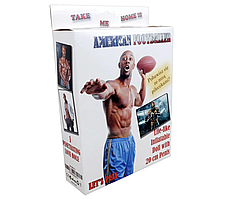 Надувна лялька футболіст Boss Series — American Footballer, зріст 165 см, 20 см господарство + анальний вхід