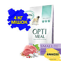 Optimeal (Оптимил) корм для собак малых пород (УТКА) 4кг