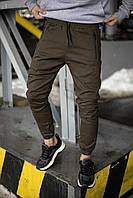 Крутые коттоновые спортивные мужские штаны легкие повседневные весна осень лето хаки | Спортивные брюки