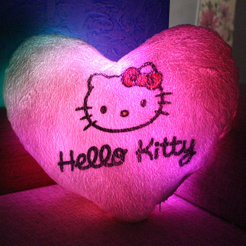 Подушка-нічник Hello Kitty — дитяча світна подушка Хеллоу Кітті - дитячий нічник