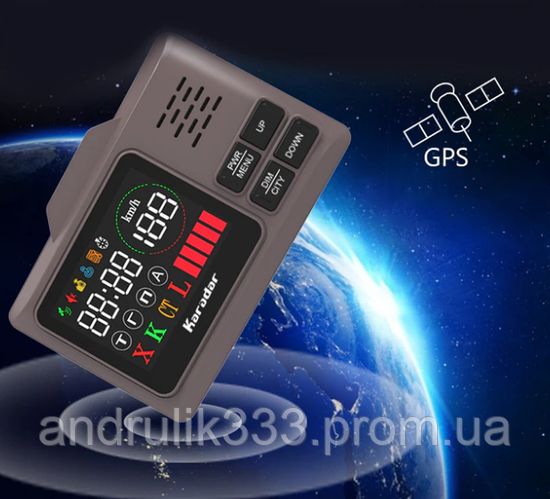 Антирадар Karadar GPS PRO 980 сигнатурный база данных камер и радаров ...