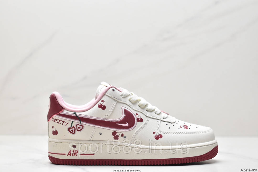 Eur35.5-40 жіночі Nike Air Force 1 Low 07 LX "Valentine's Day" 2023 Данки кросівки FD4616-161