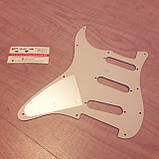 Пікгард чорний перламутровий SSS для електогітари Fender Stratocaster на Америку, фото 6