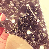 Пікгард чорний перламутровий SSS для електогітари Fender Stratocaster на Америку, фото 4