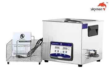 Мийка  ультразвукова  ванна з підігрівом для очищення 15л Skymen JP-060S
