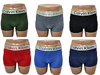 Труси боксери чоловічі CKK CKK-01 Cotton різні кольори норма бавовна р.3XL (уп.12 шт)