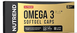 Nutrend Omega 3 Plus 120 softgel caps