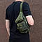 Поясна, нагрудна тактична сумка Олива. Армейська бананка, фото 9
