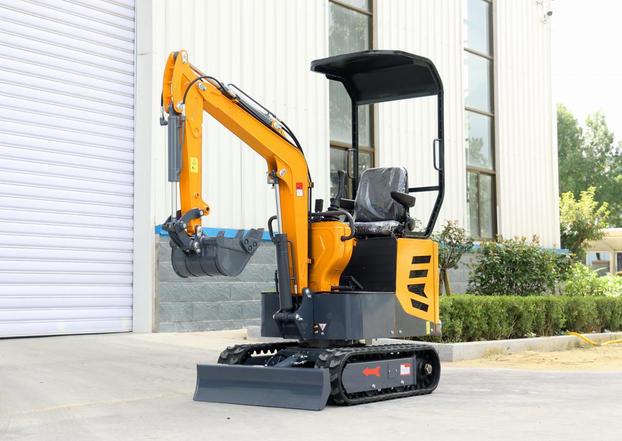 Міні-екскаватор Berger Kraus BK900AS поворотна стріла з комплектом аксесуарів