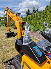 Міні-екскаватор Berger Kraus BK1300JSR двигун KUBOTA управління джойстик, фото 6