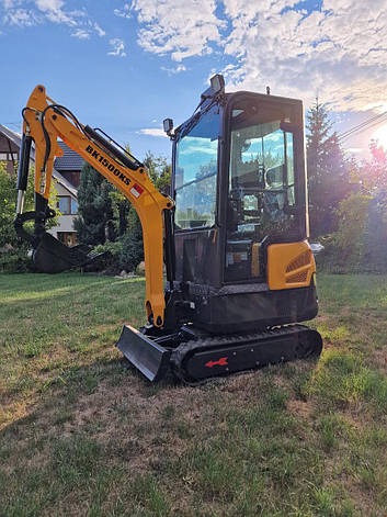 Міні-екскаватор Berger Kraus BK1500KSR з кабіною та аксесуарами YANMAR, фото 1