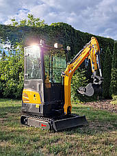 Міні-екскаватор Berger Kraus BK1500KSR з кабіною та аксесуарами YANMAR, фото 4