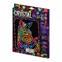 Мозаика из цветных кристаллов: CRYSTAL MOSAIC CRM-02-08 размер 21х30 см TM Danko Toys (1/10)