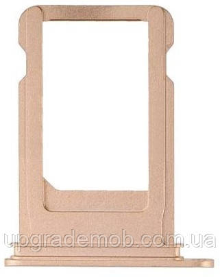 Тримач Sim-карти iPhone 7 золотистий, фото 1