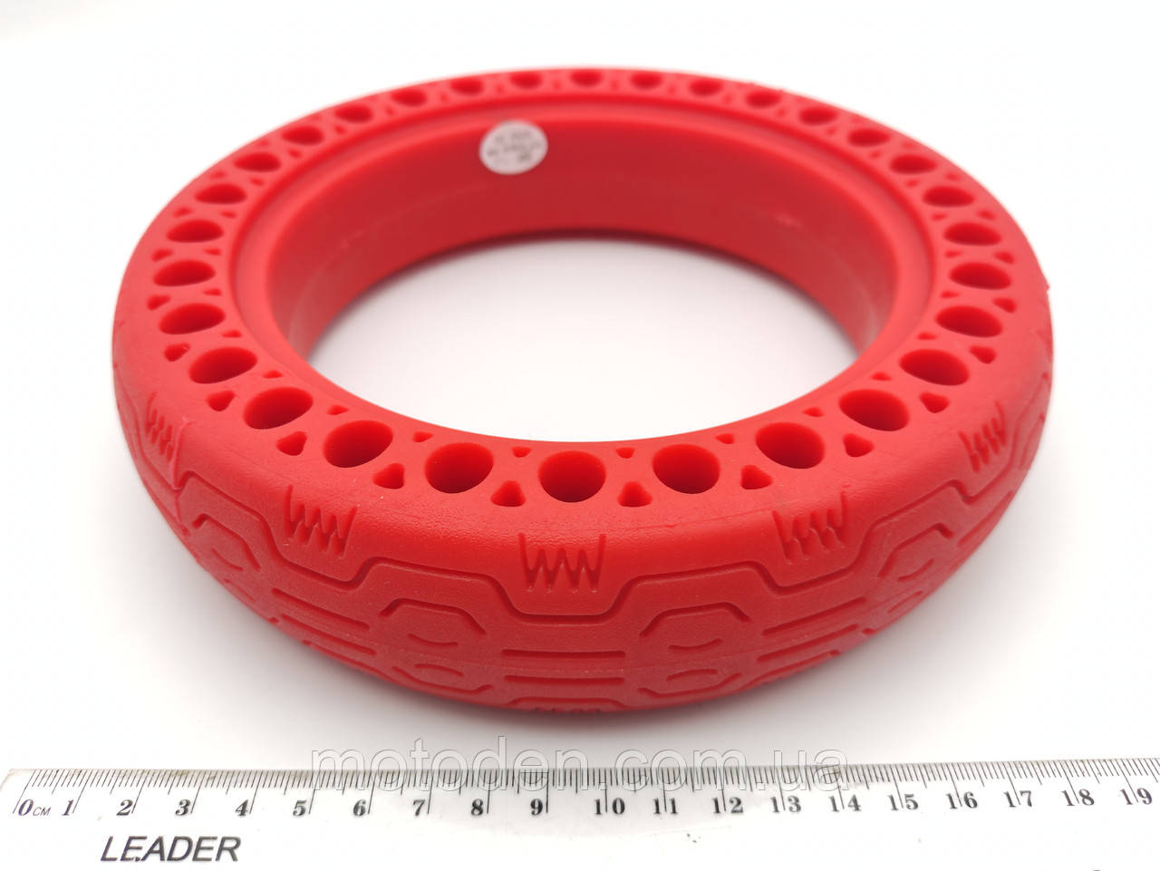 8.5 дюймів безкамерна шина червона "бджолині соти", фото 1