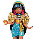 Monster High Cleo De Nile HKY63 Лялька Монстр хай Клео де Ніл Шафа з секретами, фото 7
