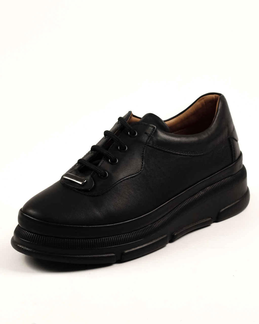 Туфлі жіночі Evromoda 1280702 38 чорний шкіра 36