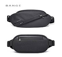 Сумка бананка на пояс или через плечо BANGE BG-7295 Xiaomi Mi слинг чехол рюкзак для мужчин и женщин Black