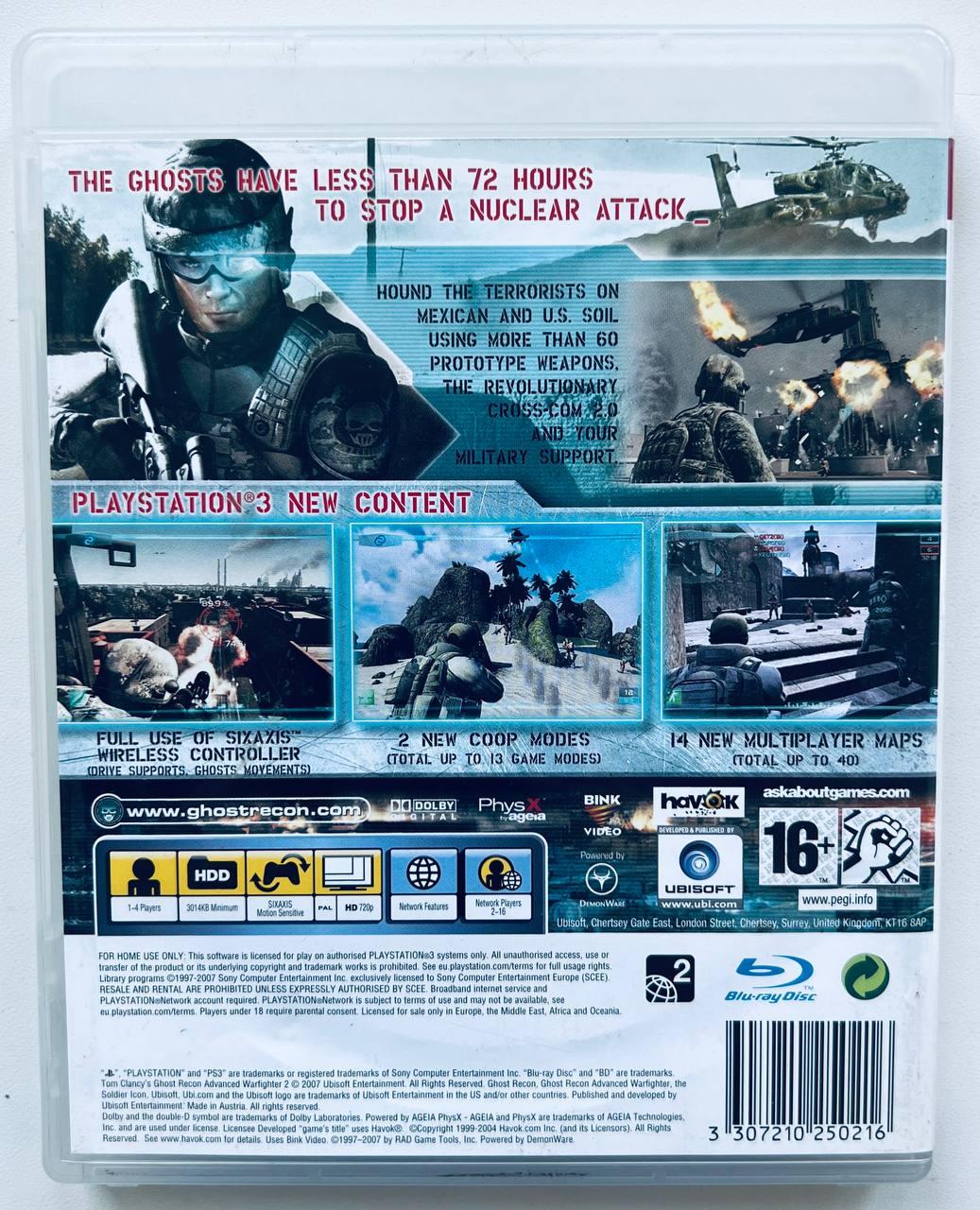 Купить Tom Clancy's Ghost Recon: Advanced Warfighter 2, Б/У, английская ...