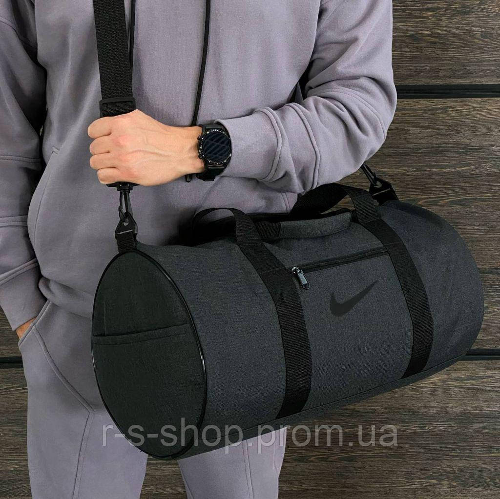 Спортивная мужская сумка Nike бочонок Городские сумки Найк для спорта и ...