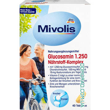 Mivolis Glucosamin 1.250, 40 таблеток