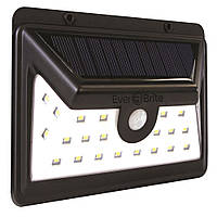 Уличный светильник 24 LED на солнечной панели с датчиком движения Black КОД LY 659