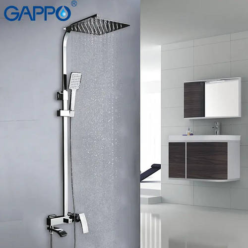 Душевая система наружного монтажа Gappo G2407 настенная душевая стойка ...