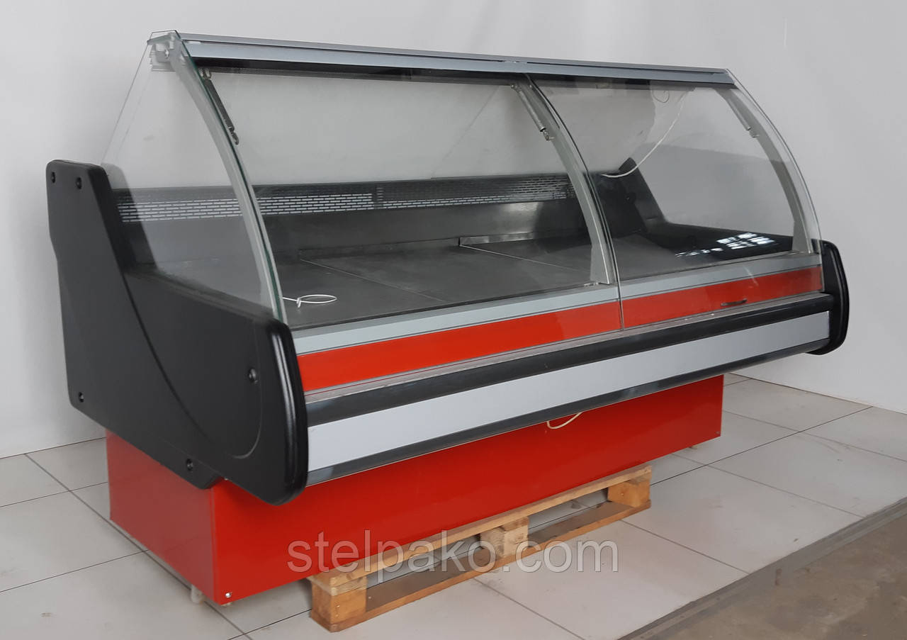 Холодильна універсальна вітрина «Технохолод Джорджія» 2.0 м., (-5° +5°), (Україна), викладка 90 см., Б/у, фото 1