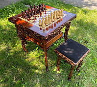 Шахматный Стол 2в1: «Шахматы+Нарды»