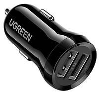Автомобильное зарядное устройство UGREEN ED018 Dual USB Car Charger 50875