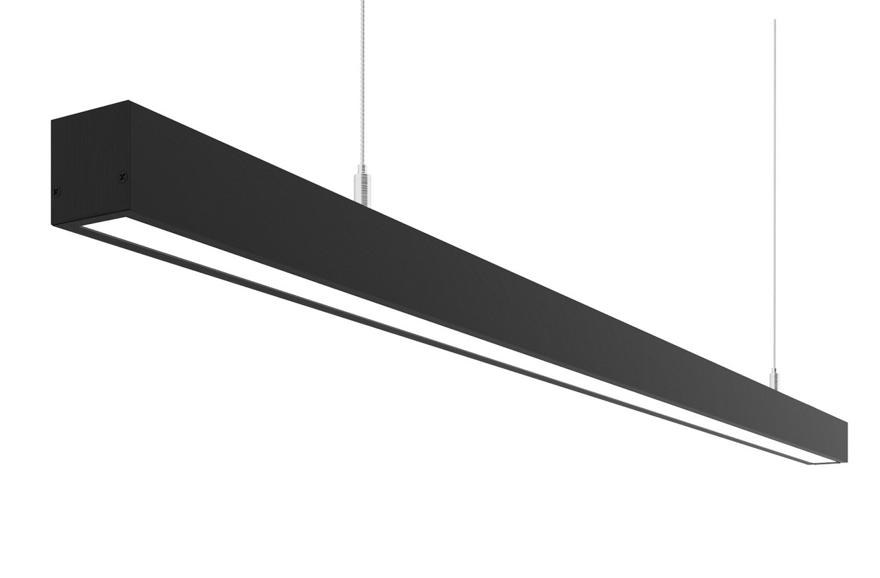 Лінійний світлодіодний світильник X-LED 50 Вт чорний