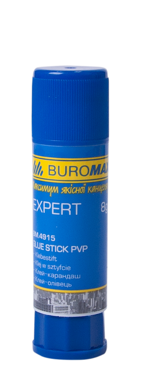 Клей-олівець Клей - олівець PVP Buromax BM.491 (BM.4915(8г) x 139701)