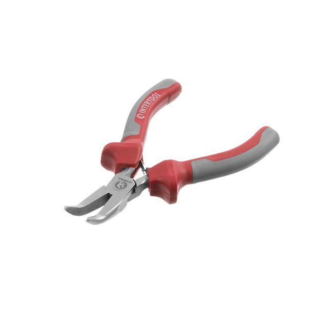 Довгогубці вигнуті 115 мм, прецизійні INTERTOOL NT-0103, фото 1