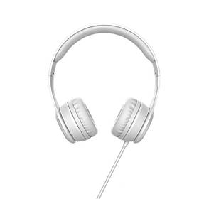 Навушники HOCO W21 Graceful charm wire control headphones Gray ly