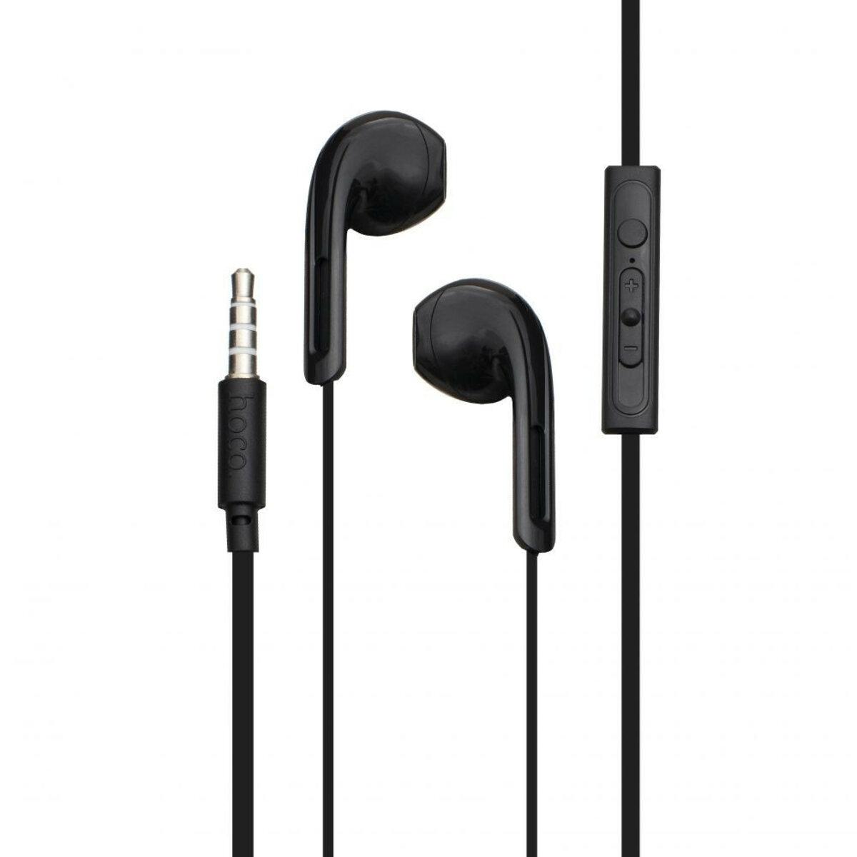 Навушники HOCO M39 Rhyme sound earphones with microphone Black lly