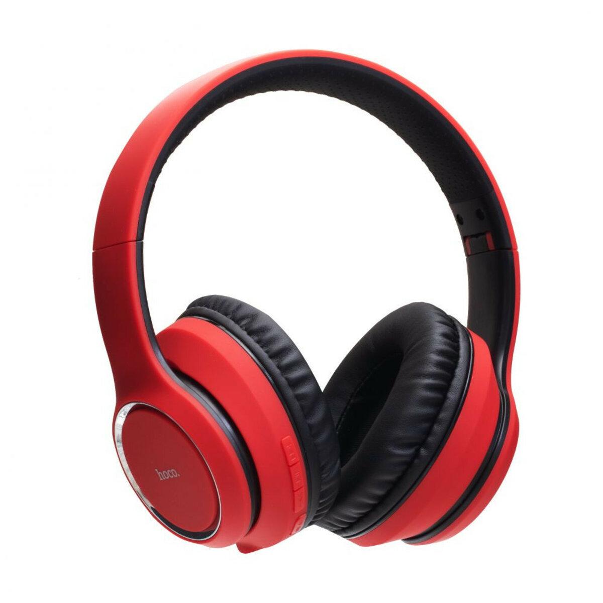 Навушники HOCO W28 Journey wireless headphones Red lly