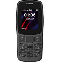 Кнопочний телефон Nokia 106\TA-1114 Grey