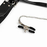 Бондажний набір з металевим анальним гаком No2 Art of Sex Beatrice Bondage set with anal hook No2, фото 6