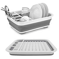 Поддон для посуды и кухонных приборов multi-functional folding Bowl tray | Кухонная сушилка для посуды