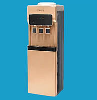 Напольный кулер для воды LEXICAL LWD-6004-9 550W/85W Цвет шампань | Водный диспенсер | Раздатчик воды