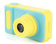 Детский фотоаппарат с экраном Smart Kids Camera V8 ГОЛУБОЙ | Цифровой фотоаппарат для детей