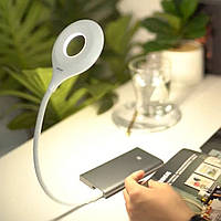 Гибкий USB-светильник с управлением голосом 16 LED, 5 Вт, Белый | Лампа-светильник | Led лампа | Селфи лампа