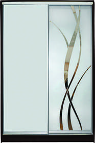 Шафа-купе "СТАНДАРТ 1" з фасадом 7/8R  м/зерк.+м/лиана