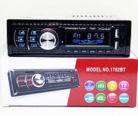 Автомагнитола 1DIN MP3 1782BT FM+2xUSB+SD+AUX+Bluetooth | Магнитола в машину