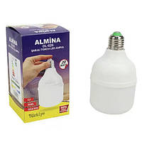 Аварийная аккумуляторная лампочка Almina DL-020 20 Вт | Светодиодная лампа E27 на аккумуляторе