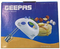 Ручной миксер Geepas 6615 Hand Mixer | Кухонный миксер