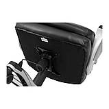 Крісло Еліт Про – комплектація Пластик Річ – механізм M-1 (Tilt) – оббивка Шкіра Спліт Чорна, фото 7